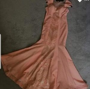 Beautiful peach Mermaid dress